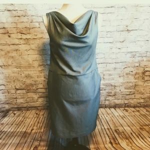GAP drape neck career dress